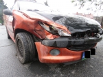 Střet dvou aut na křižovatce jabloneckých ulic Mánesova a V Luzích