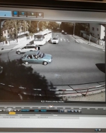 Nehoda na křižovatce ulic Palackého a U Přehrady v Jablonci, při které byl zraněn cyklista