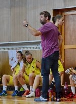 Utkání basketbalistek Bižuterie Jablonec n. N. - Sluneta Ústí n. L.