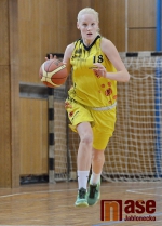 Utkání basketbalistek Bižuterie Jablonec n. N. - Sluneta Ústí n. L.
