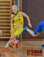 Utkání basketbalistek Bižuterie Jablonec n. N. - Sluneta Ústí n. L.