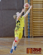 Utkání basketbalistek Bižuterie Jablonec n. N. - Sluneta Ústí n. L.