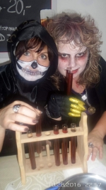 Halloweenská párty v klubovně na zásadském stadionu