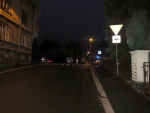 Nehoda dodávky a osobního auta na jablonecké křižovatce ulic Palackého a Mánesova