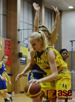 Utkání druhé ligy basketbalistek Bižuterie Jablonec - Slovan Litoměřice