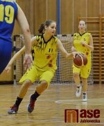 Utkání druhé ligy basketbalistek Bižuterie Jablonec - Slovan Litoměřice