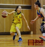 Utkání druhé ligy basketbalistek Bižuterie Jablonec - Slovan Litoměřice