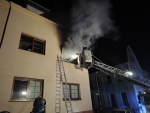 Požár bytu v Rychnově u Jablonce nad Nisou
