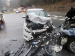 Nehoda na silnici č. 65 v křižovatce se silnicí č. 35 ve směru na Jablonec