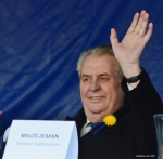 Prezident České republiky Miloš Zeman na návštěvě v Železném Brodě