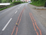 Nehoda v ulici Prosečská v Jablonci nad Nisou