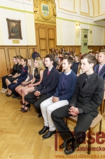 Slavnostní předávání vysvědčení letošním absolventům Gymnázia a obchodní akademie Tanvald