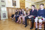 Slavnostní předávání vysvědčení letošním absolventům Gymnázia a obchodní akademie Tanvald
