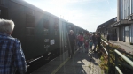 Zastávka parního vlaku v Turnově