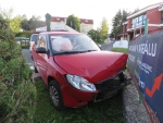 Nehoda v prostoru křižovatky ulic Rýnovická, Riegrova a Nemocniční v Jablonci nad Nisou