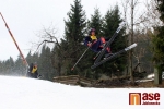 Obrazem: Ski cross závody na Černé říčce
