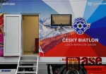 Představení speciálního kamionu pro českou biatlonovou reprezentaci