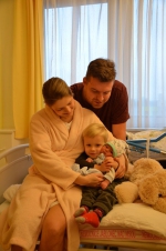 První miminko roku 2018 přivítali v úterý 2. ledna primátor Jablonce Petr Beitl a ředitel nemocnice Vít Němeček