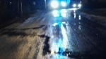 V Kokoníně se střetla dvě auta na ledovce