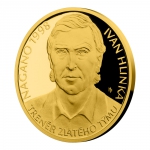 Slavnostní ražba první mince Ivana Hlinky