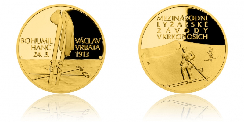 Ražba medailí věnovaných dvojici Hanč a Vrbata<br />Autor: Archiv Česká mincovna