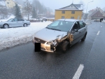 Nehoda dvou vozidel ve Smržovce na silnici první třídy číslo 14