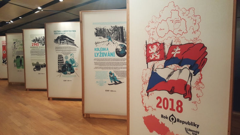 Putovní výstava k 100. výročí vzniku samostatného československého státu