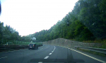 Nehoda na silnici pro motorová vozidla č. I/35 u Jeřmanic, jejíž příčinou bylo vozidlo v protisměru