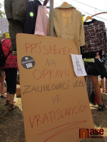 Putovní tatrhy na jabloneckém sídlišti Mšeno