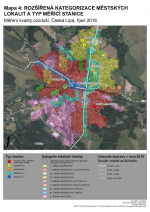 Vizualizace měření GIS v České Lípě