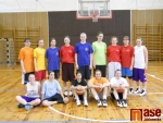 Basketbalové družstvo, které bude reprezentovat Liberecký kraj na letní olympiádě dětí a mládeže.