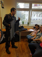 Návštěva policistů v Domově a Centru denních služeb v Jablonci