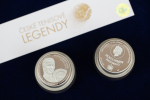 Tenistka Petra Kvitová v jablonecké mincovně a její medaile