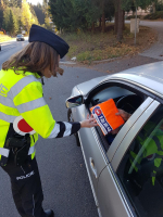 Dopravně preventivní akce zaměřená na kontrolu reflexních vest