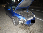 Nehoda dvou aut v ulici Hlavní na Smržovce