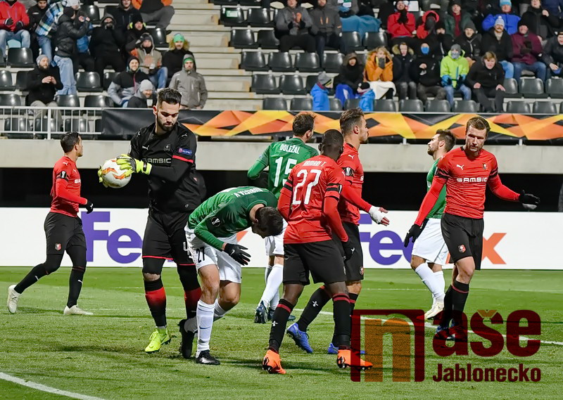 Utkání Evropské ligy FK Jablonec - Stade Rennes<br />Autor: Václav Novotný