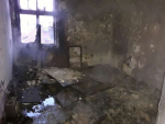 Zásah hasičů při požáru bytového domu o čtyřech podlažích v ulici Vojanova v Liberci