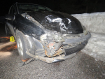 Nehoda dvou aut v Pěnčíně