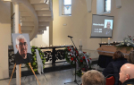 Poslední rozloučení s Václavem Vostřákem v jabloneckém kostele sv. Anny
