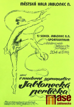 Závod Jablonecká perlička v moderní gamnastice