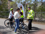 Akce Na kole bezpečně na cyklostezce U Nisy