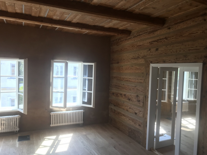 Rekonstrukce památkově chráněného domu v Novém Boru, jenž se stane sídlem sklářské společnosti Lasvit