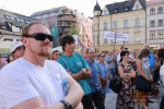 Demonstrace Milion chvilek pro demokracii 11. června v Jablonci