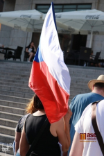 Demonstrace Milion chvilek pro demokracii 11. června v Jablonci