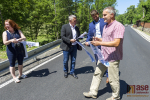 Slavnostní otevření nově zrekonstruované silnice III/29042 mezi městem Tanvald a obcí Albrechtice v Jizerských horách