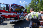 Oslavy 145. výročí hasičů v Desné a slavnostní předání nové cisternové automobilové stříkačky Scania P440