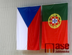 Volejbalové utkání Česko - Portugalsko v jablonecké hale