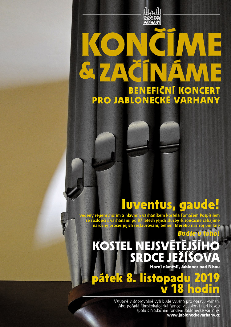 Oficiální plakát<br />Autor: Archiv Nadačního fondu Jablonecké varhany
