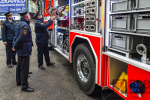 Předání nové cisterny tanvaldským hasičům