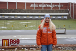Kateřina Janatová při rozhovoru ve sportovním areálu Hraběnka v Jilemnici